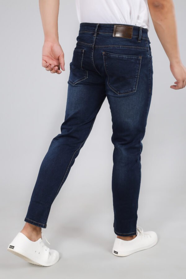 Ekly Line Ankle Fit Golden Blue Jeans - Image 7